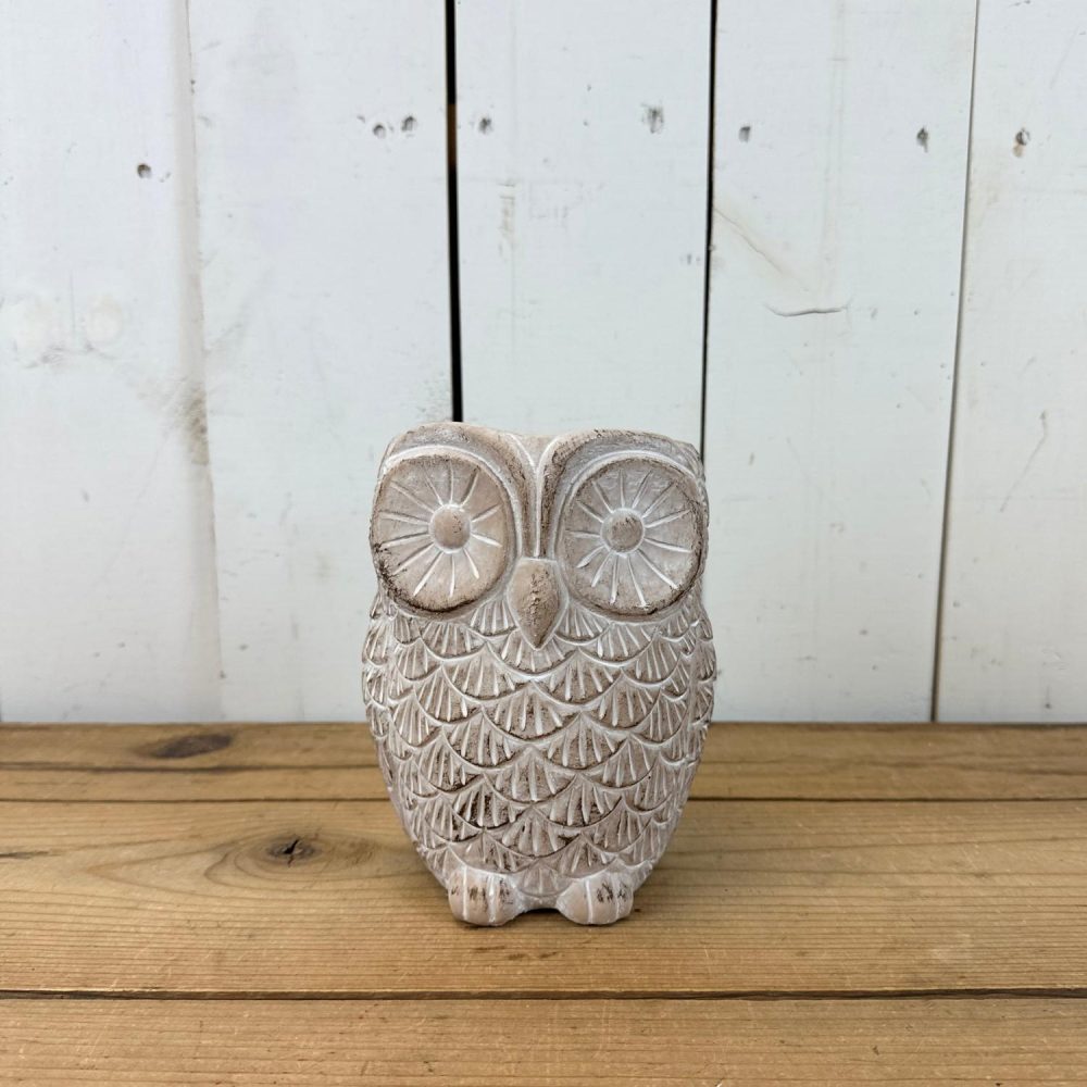 Pottery | Owl Planter Home Decor Pottery