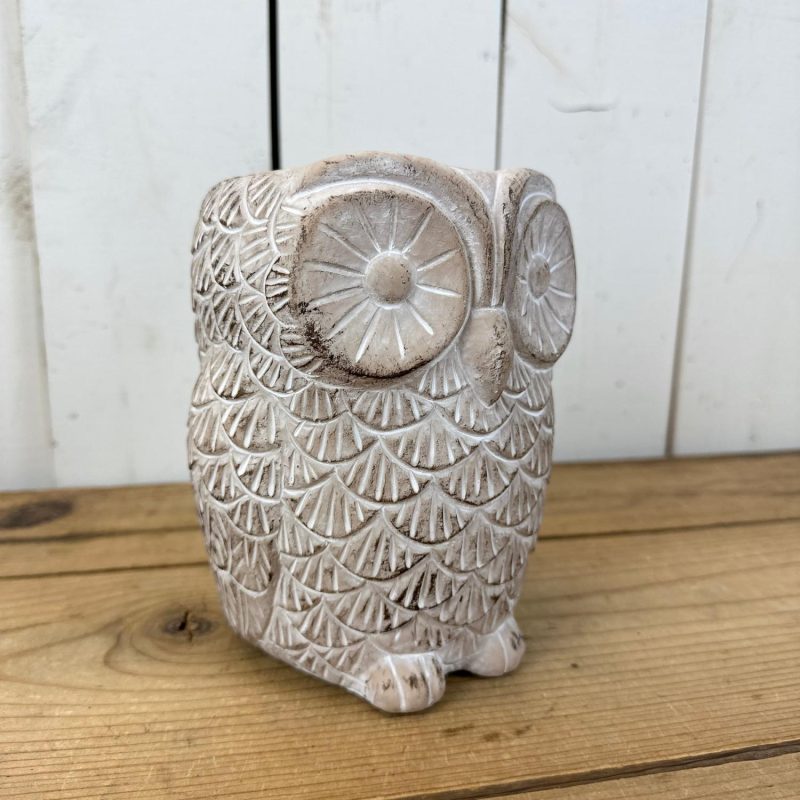 Pottery | Owl Planter Home Decor Pottery