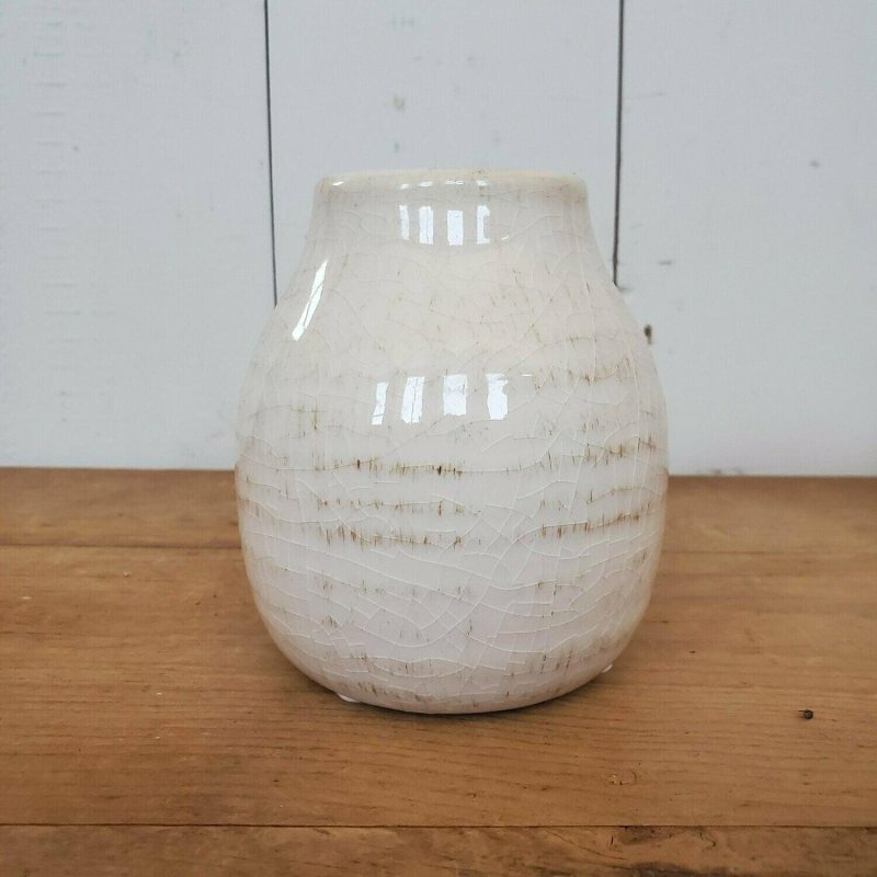 Pottery | Small Cream Bottles Home Decor Pottery