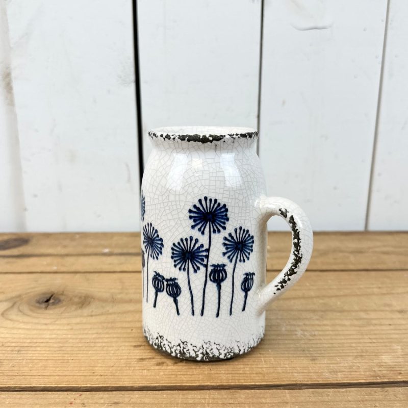 Pottery | Small Dandelion Pitcher Home Decor Pottery