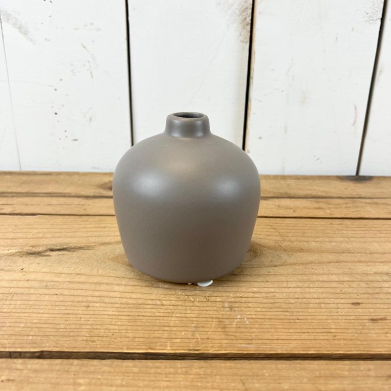 Pottery | Small Matte Bottle Vases Home Decor Pottery