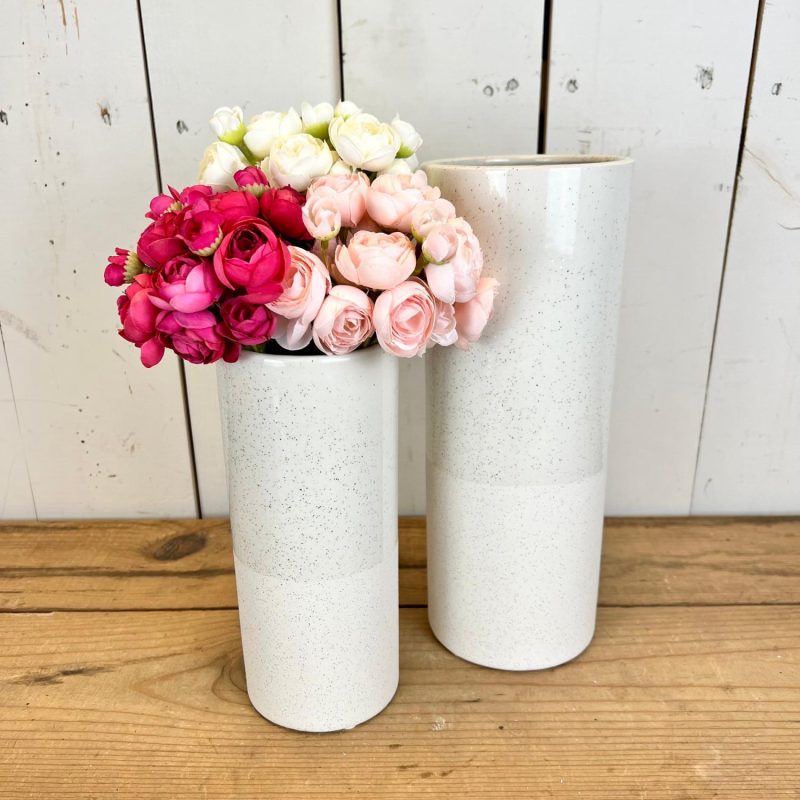 Pottery | Speckled Vase – Set of 2 Home Decor Pottery