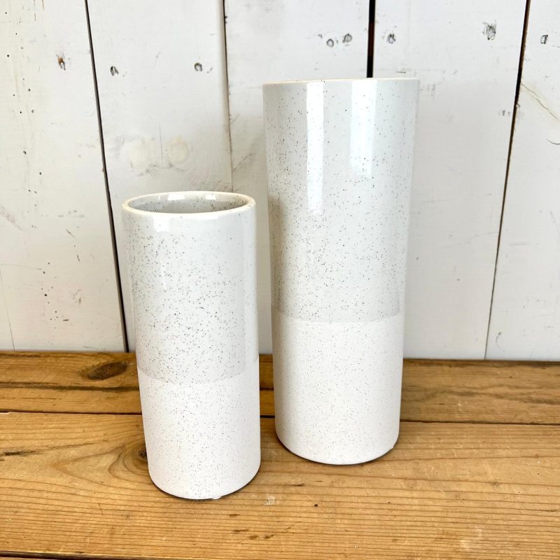 Pottery | Speckled Vase – Set of 2 Home Decor Pottery