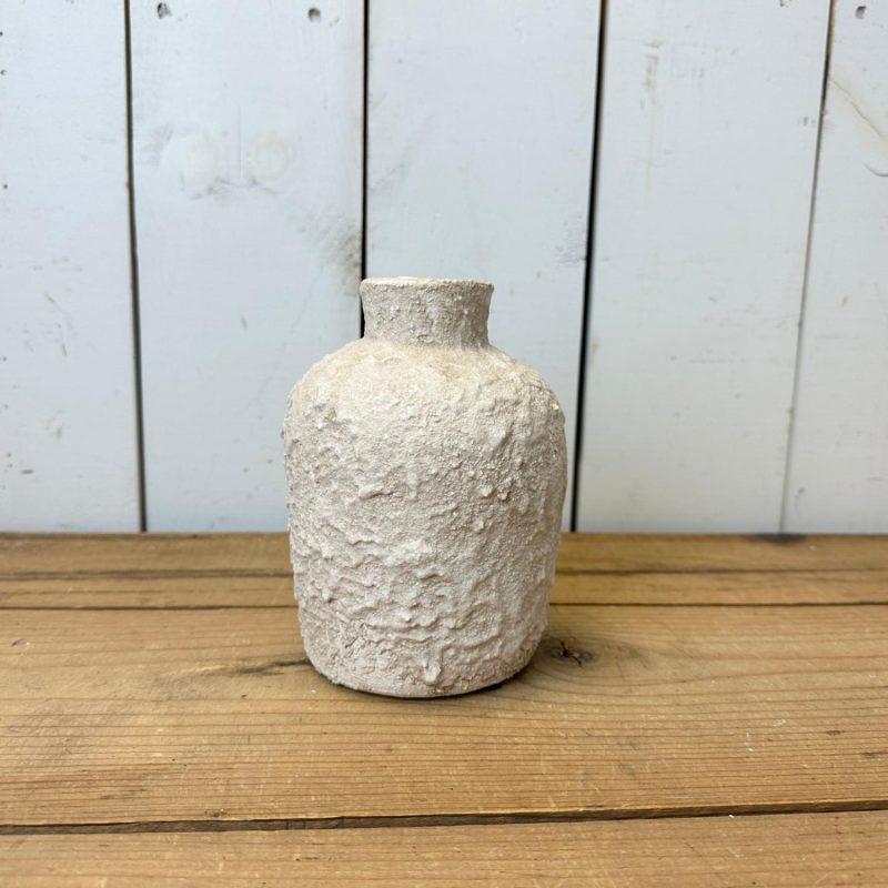 Pottery | Textured Bud Vases Set of 3 Home Decor Pottery