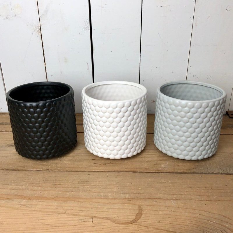 Pottery | Textured Neutral Pots Home Decor Pottery