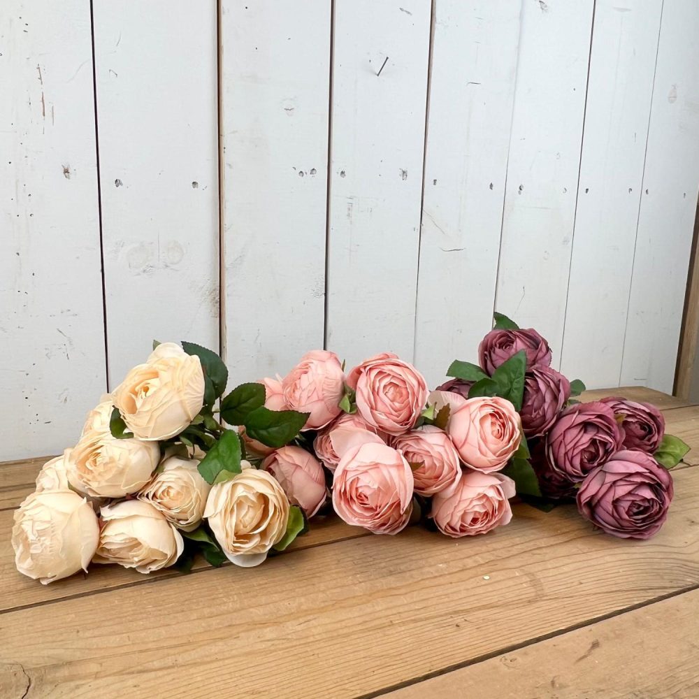 Seasonal Florals | Garden Rose Bush Florals & Greenery Seasonal Florals