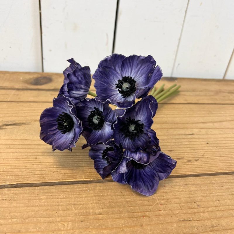 Seasonal Florals | Real-Feel Anemone Bundles Floral Stems Floral Stems