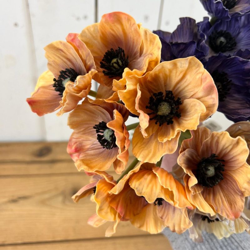 Seasonal Florals | Real-Feel Anemone Bundles Floral Stems Floral Stems