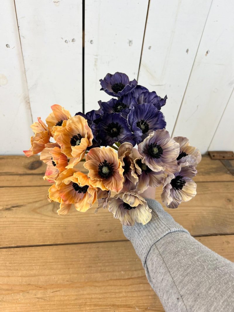 Seasonal Florals | Real-Feel Anemone Bundles Floral Stems Floral Stems