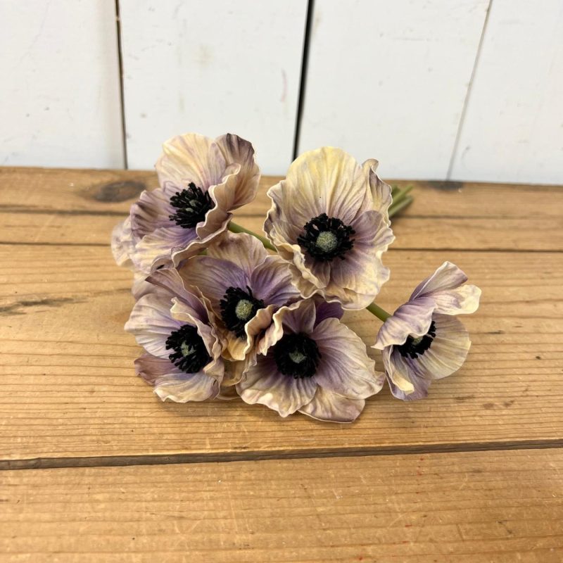 Seasonal Florals | Real-Feel Anemone Bundles Floral Stems Floral Stems