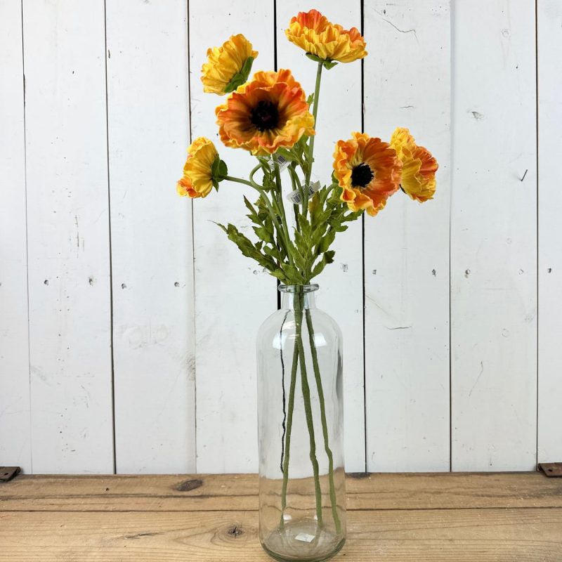 Seasonal Florals | Real Feel Tall Poppy Stems Floral Stems Floral Stems