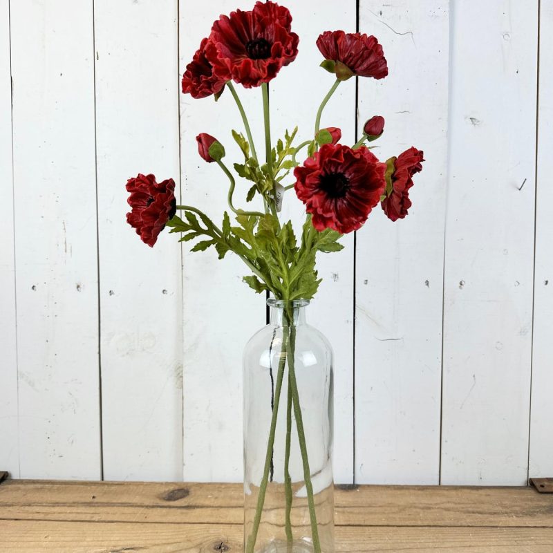 Seasonal Florals | Real Feel Tall Poppy Stems Floral Stems Floral Stems