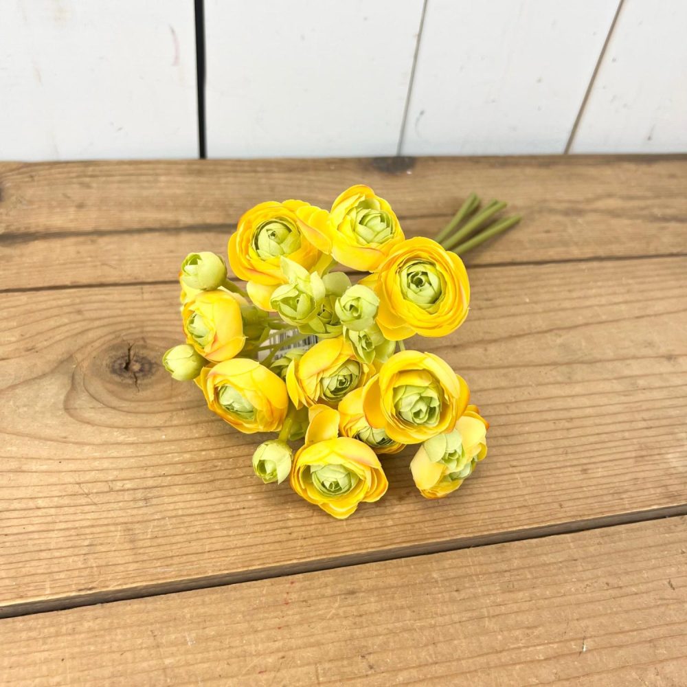 Seasonal Florals | Yellow Ranunculus Floral Stems Floral Stems