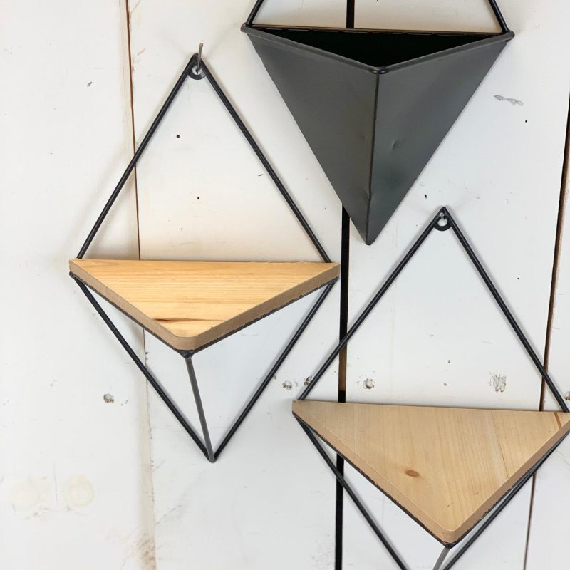 Shelves | Geometric Wall Shelves and Planter Shelves