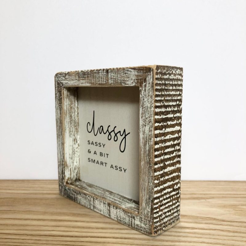 Signage | Classy, sassy, and a bit…” Signage Home Decor Signage