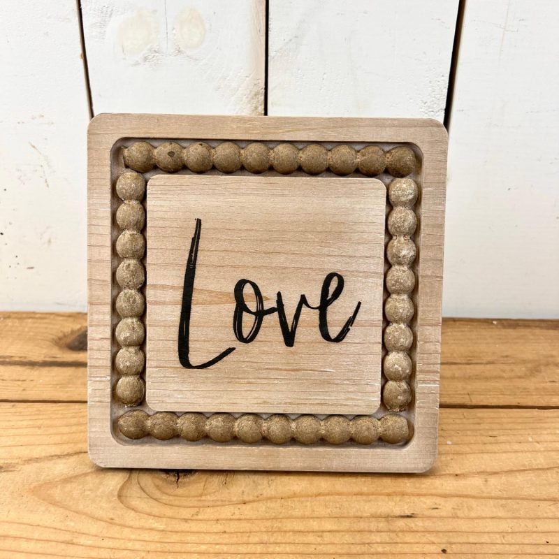 Signage | Inspirational Beaded Signs Home Decor Signage