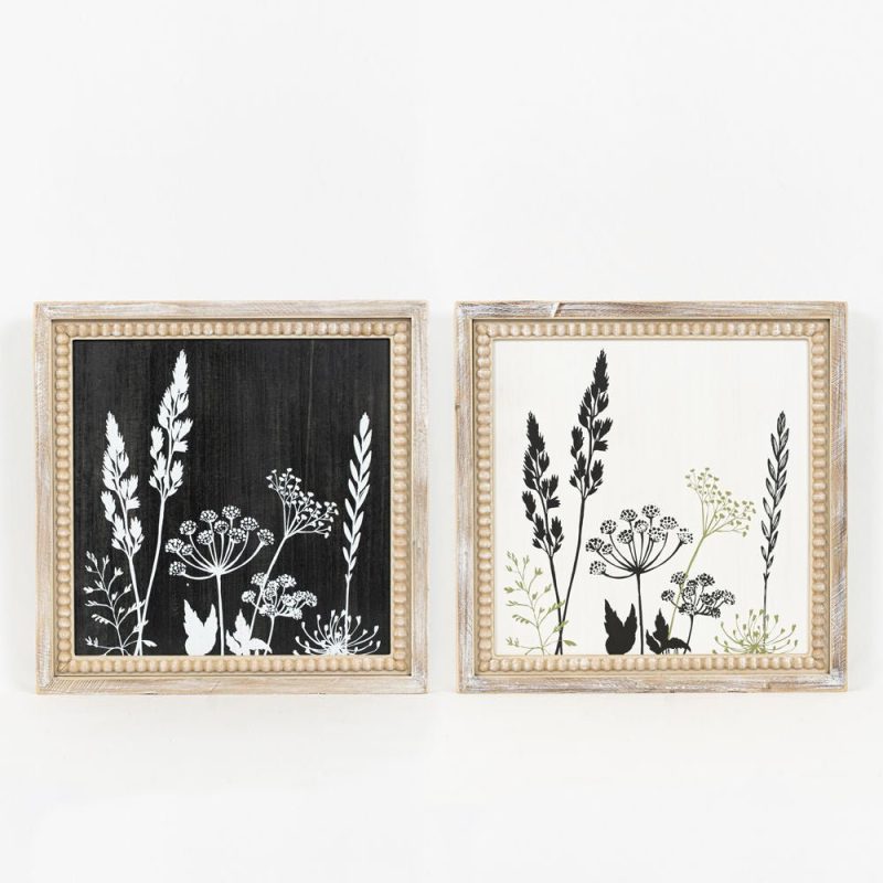 Signage | Wildflower Reversible Signage Home Decor Signage