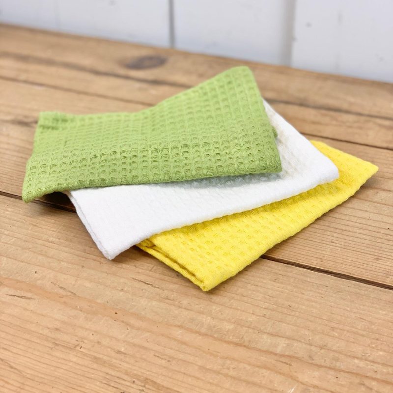 Tea Towels | Waffle Towel Set Kitchen Tea Towels