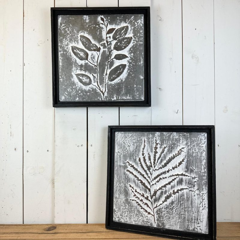 Wall Art | Gray and Black Embossed Wall Art Wall Art Wall Art