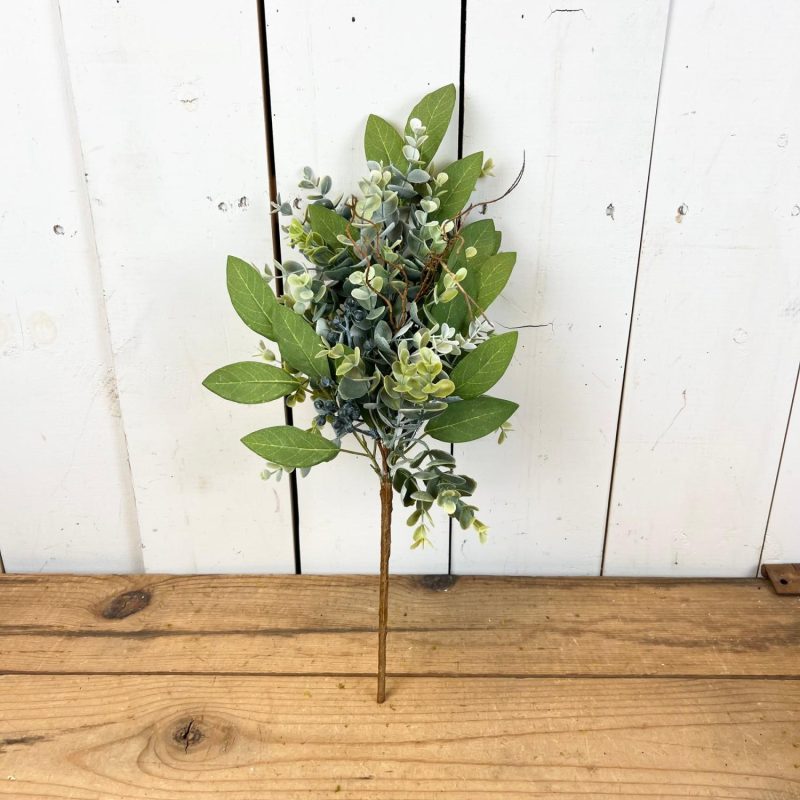 Wreaths & Candle Rings | Eucalyptus and Sage Collection Floral Stems Floral Stems