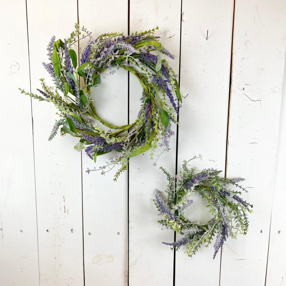 Floral Stems | Lavender Candle Rings Floral Stems Floral Stems